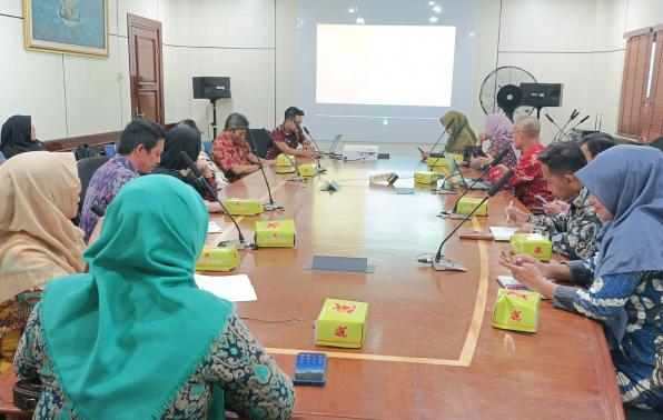 Rapat Survei Kepuasan di Lingkungan Sekretariat Daerah (Setda) Provinsi Kepulauan Bangka Belitung